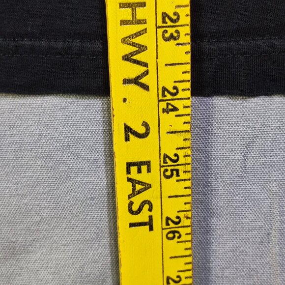 Emporio Armani EA7 T-shirt men's size M black with graphic design - Picture 9 of 9